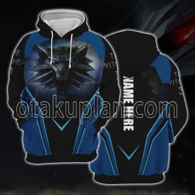 The Witcher 3 Wild Hunt Blue Cosplay Hoodie
