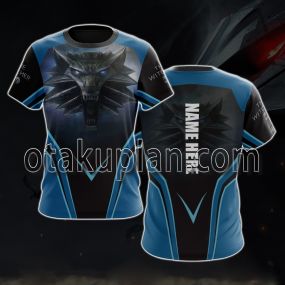 The Witcher 3 Wild Hunt Blue Cosplay T-shirt