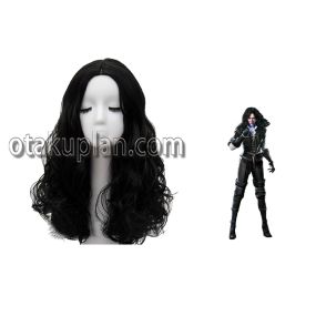 The Witcher 3 Yennefer Black Cosplay Wigs
