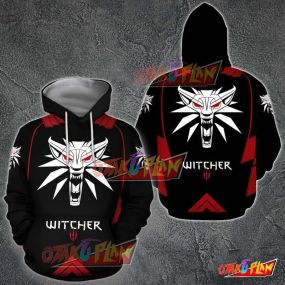 The Witcher All Over Print Pullover Hoodie V2