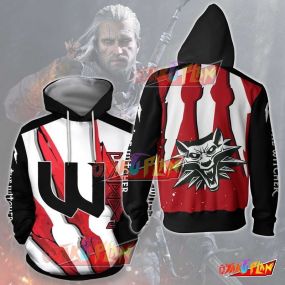 The Witcher All Over Print Pullover Hoodie