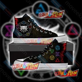The Witcher High Top Shoes