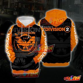 The Division Orange With Number Cosplay Hoodie C2