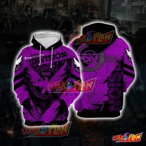 The Division Purple Cosplay Hoodie D6