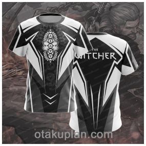 The Witcher Black And White T-shirt