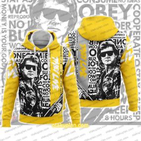 They Live Monogram Poster Hoodie