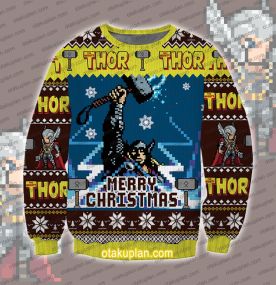 Thor The Mighty Marvel Comics Ugly Christmas Sweatshirt
