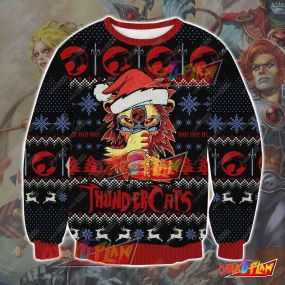 Thundercats 3D Print Ugly Christmas Sweatshirt