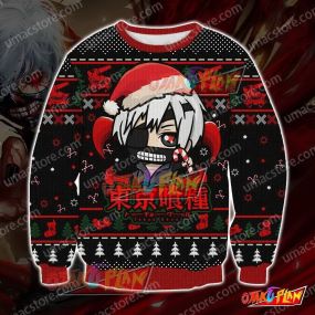 Tokyo Ghoul 2211 3D Print Ugly Christmas Sweatshirt
