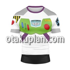Toy Story Buzz Lightyear Rash Guard Compression Shirt