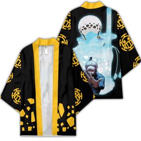 Trafalgar Law One Piece Otaku Kimono Custom Uniform Anime Clothes Cosplay Jacket