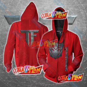 Transformers Decepticon Zip Up Hoodie Jacket