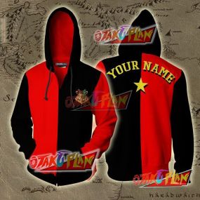 Triwizard Tournament Harry Potter (Customized Name) Zip Up Hoodie