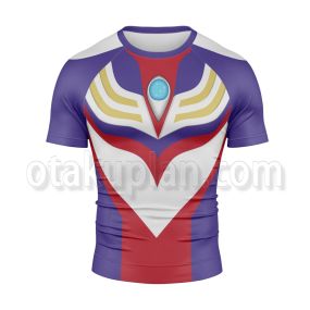 Ultraman Tiga Rash Guard Compression Shirt