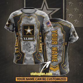 US Army Custom Name T-shirt