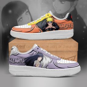 Uzumaki and Hinata Air Anime Sneakers Shoes