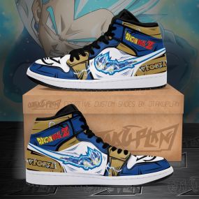 Vegeta Blue Dragon Ball Anime Sneakers Shoes