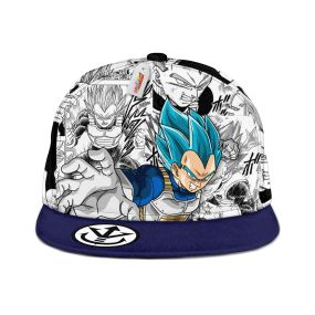 Vegeta Blue Dragon Ball Snapback Anime Hat