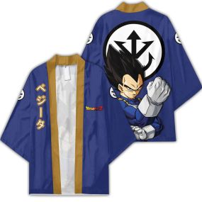 Vegeta Dragon Ball Z Kimono Custom Uniform Anime Clothes Cosplay Jacket