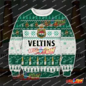 Veltins 3D Print Ugly Christmas Sweatshirt
