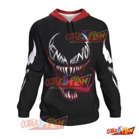 Venom 3D All Over Print Pullover Hoodie
