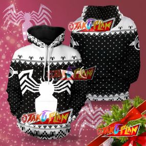 Venom Christmas Unisex Pullover Hoodie