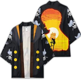 Vinsmoke Sanji One Piece Otaku Kimono Custom Uniform Anime Clothes Cosplay Jacket
