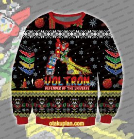 Voltron Defender of The Universe Ugly Christmas Sweatshirt
