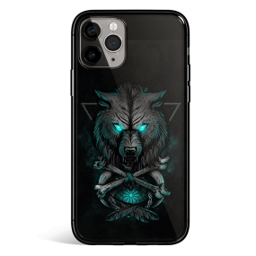 Wolf Totem Tempered Glass iPhone Case