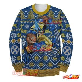 Wolverine X Heros 3D Print Ugly Christmas Sweatshirt