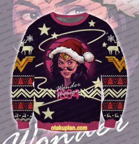 Wonder Woman 1984 Christmas 3D Printed Ugly Christmas Sweatshirt