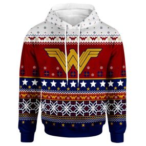 Wonder Woman Christmas Hoodie / T-Shirt