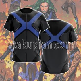 X Heros Blue Polaris Cosplay T-shirt