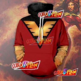 X Heros Red Phoenix Unisex Pullover Hoodie