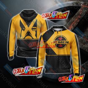 X-men Unisex Zip Up Hoodie Jacket