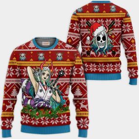 Yamato Ugly Christmas Sweater One Piece Hoodie Shirt