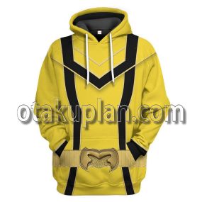 Yellow Power Rangers Mystic Force T-Shirt Hoodie