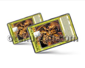 Yugioh Winged Dragon of Ra Credit Card Skin
