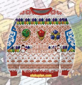 Zelda Gemstone 3D Printed Ugly Christmas Sweatshirt