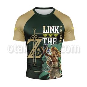 Zelda Tears of the Kingdom Rash Guard Compression Shirt