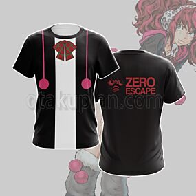 Zero Escape The Nonary Games Clover Field Cosplay T-Shirt