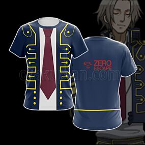 Zero Escape The Nonary Games Snake Light Field Cosplay T-Shirt