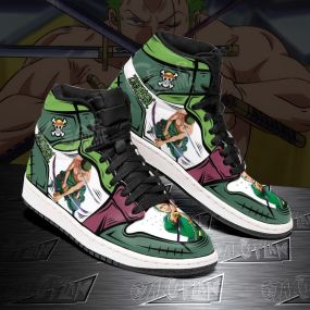 Zoro Shoes Custom Made Anime One Piece Sneakers