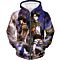 Attack on Titan Awesome Captain Levi and Eren Yeager Zip Up Hoodie AOT013
