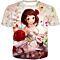 My Hero Academia Beautiful Uraraka Fan Made Dress Cute Anime Promo T-Shirt MHA095