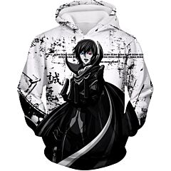 Absolute Power Lelouch Lamperouge alias Zero Cool Anime Graphic Hoodie CG010