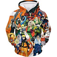 Naruto All Characters Hoodie