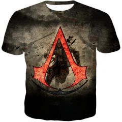 Amazing Assassin's Creed III Logo Promo Awesome Graphic T-Shirt AC032