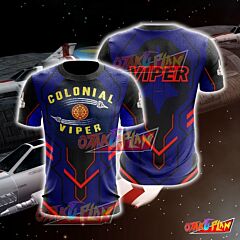 Battlestar Galactica Colonial Viper T-shirt B1
