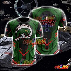 Battlestar Galactica Colonial Viper T-shirt B2
